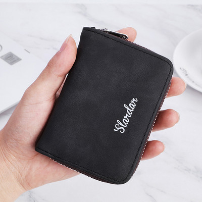 Vyriška piniginė su skyriumi kortelėms ir kupiūroms