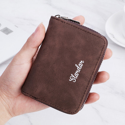 Vyriška piniginė su skyriumi kortelėms ir kupiūroms