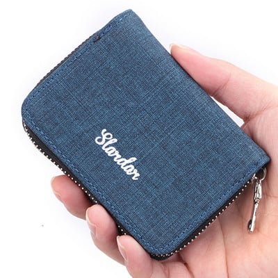 Lõuendist meeste rahakott kirjaga - mitut värvi