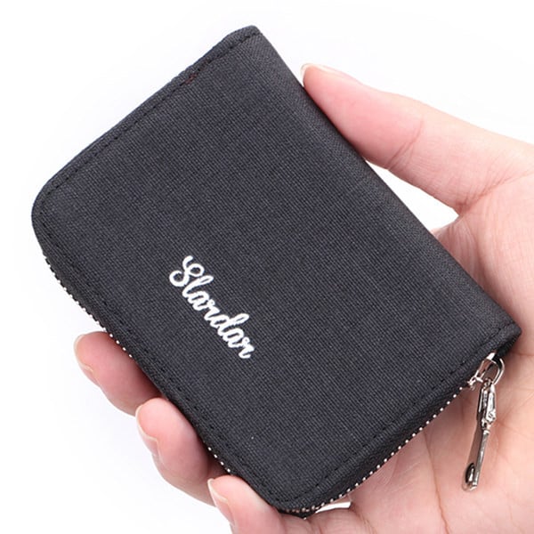 Lõuendist meeste rahakott kirjaga - mitut värvi