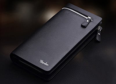 Eko odos vyriška piniginė su užtrauktuku