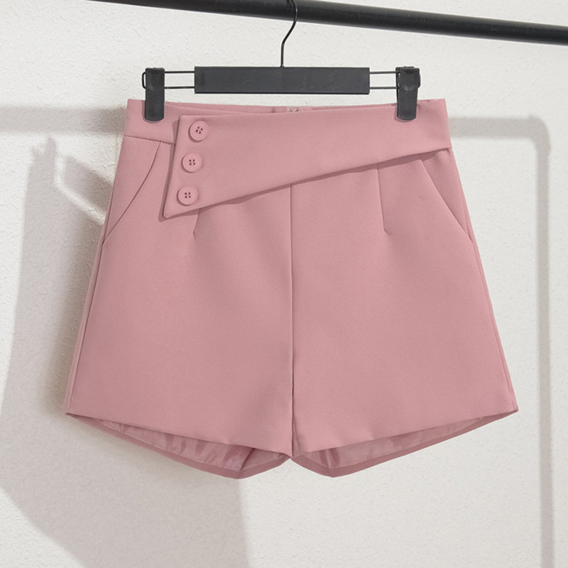 Sungtin kratke hlače visokog struka Ženske 2022 Basic Office Lady Elegantne jednobojne kratke hlače Žensko elegantno odijelo Ljetne kratke hlače Korejska moda