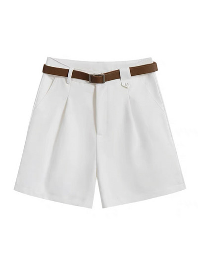 Naiste lühikesed püksid, suvine nööp, laia säärega, avara kardinaga Korea stiilis vabaaja naiste kontori BF tänavarõivad, mood, lihtsad, kõik sobivad