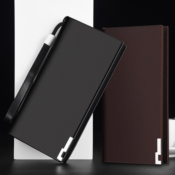 Pikk lahtritega meeste rahakott