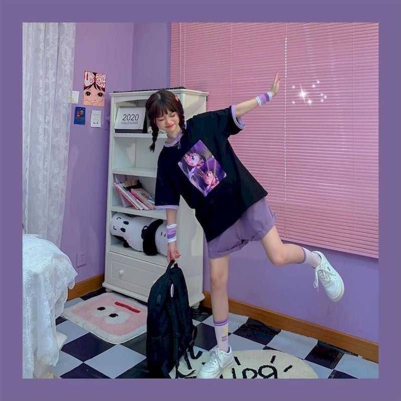 lillad kõrge vöökohaga teksapüksid Harajuku naiste tänavarõivad Korea naiste riided bf suured lühikesed püksid jooksjad suvised lühikesed püksid