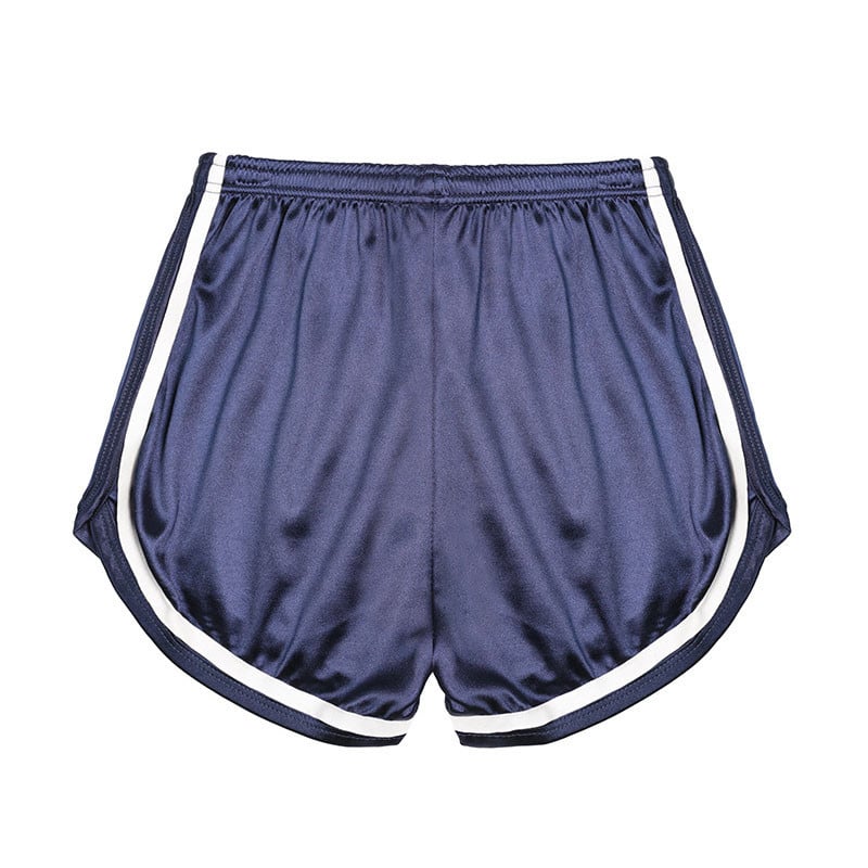 Sanderala naiste suvised seksikad satiinist siledad lühikesed püksid, suur XXL elastne, lõdva vöökoht, jooksva fitnessi õhukesed kuumad soliidsed rõivad