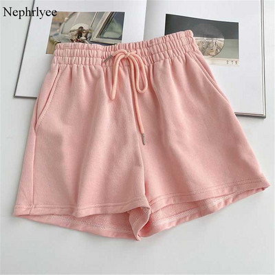 Vruće kratke hlače u korejskom stilu za 2021. Ženske ležerne široke kratke hlače Ljetne modne kratke hlače visokog struka A-kroja Ženske sportske kratke hlače