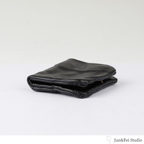 Vintažinė dirbtinės odos piniginė vyrams