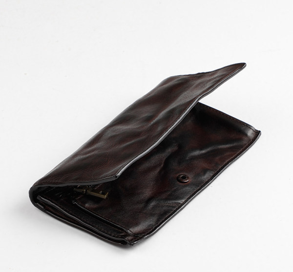 Vyriška eko odos piniginė su vidiniu užtrauktuku