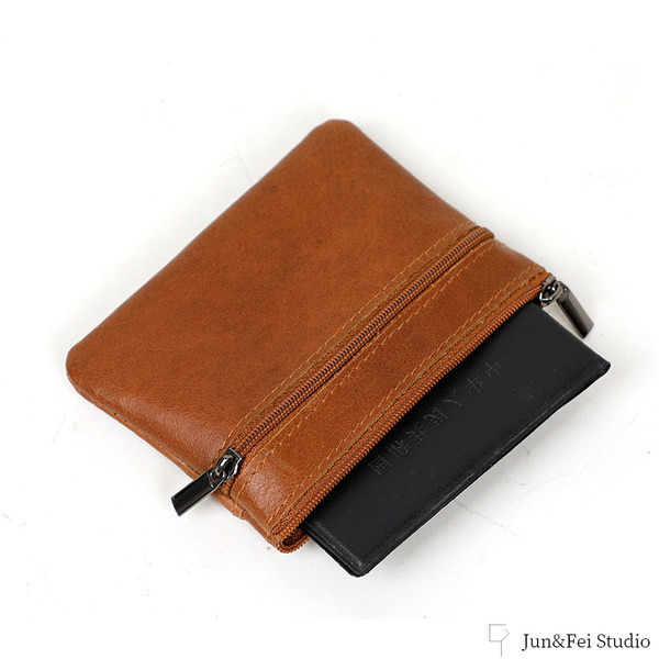 Maža eko odos piniginė pinigams ir dokumentams