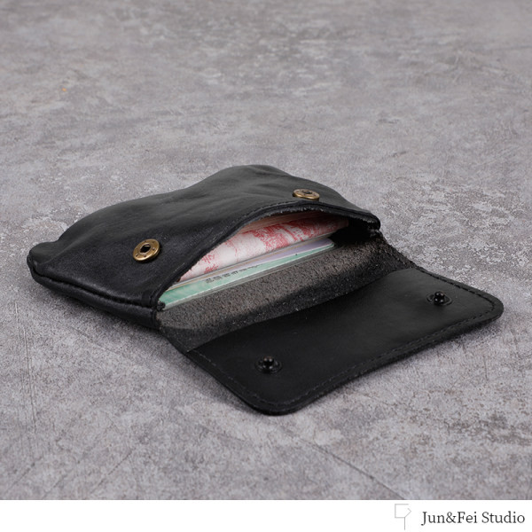 Retro maža kelių spalvų odinė piniginė