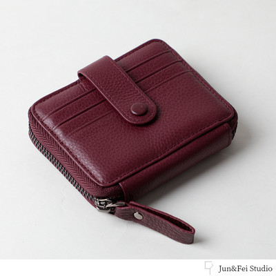 Maža vyriška ekologiška odinė piniginė su rankena