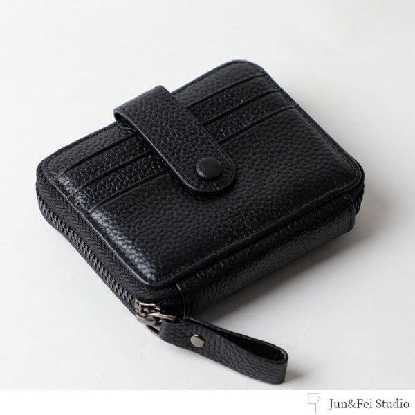 Maža vyriška ekologiška odinė piniginė su rankena