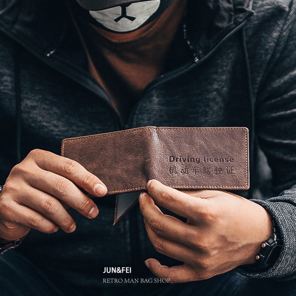 Vyriška eko odos piniginė dokumentams