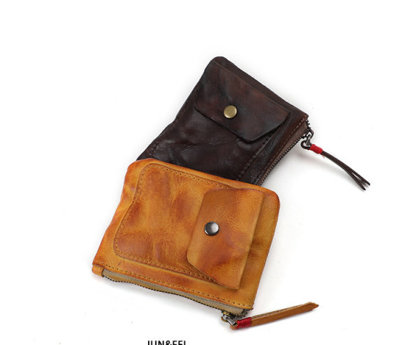 Maža vyriška piniginė monetoms ir asmens dokumentams