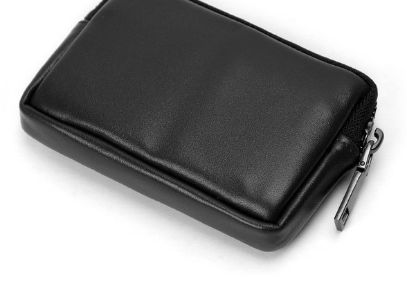 Tõmblukuga suletav meeste rahakott