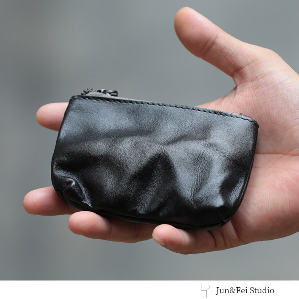 Vyriška piniginė su užtrauktuku