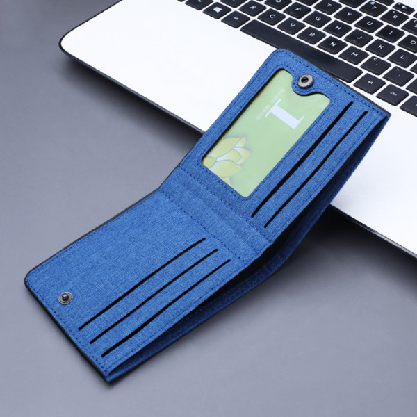 Kis méretű férfi pénztárca hitelkártyáknak és dokumentumoknak