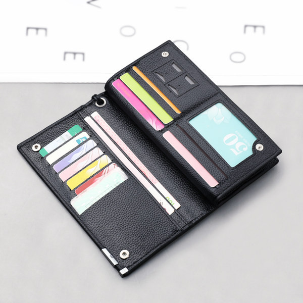 Portofel casual pentru bărbați cu mâner