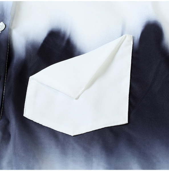 Madingi moteriški marškiniai su vaisvavių spalvų ir sagomis