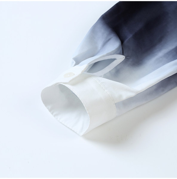 Madingi moteriški marškiniai su vaisvavių spalvų ir sagomis