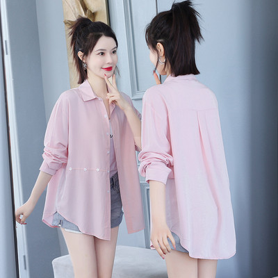 Kahes värvitoonis nööpidega naiste vabaajasärk