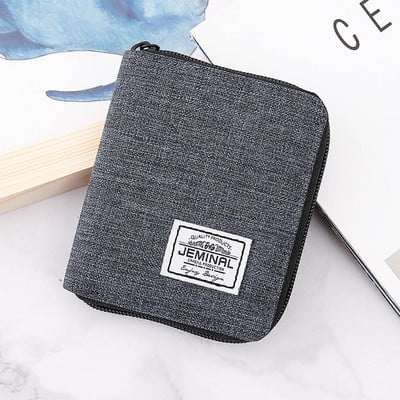 Tekstilinė vyriška piniginė su užrašu