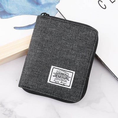 Tekstilinė vyriška piniginė su užrašu