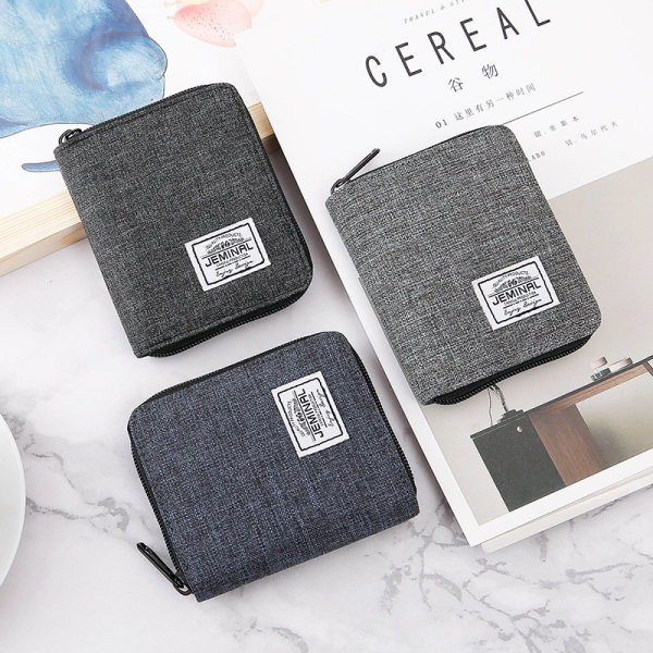 Tekstilinė vyriška piniginė su užrašu