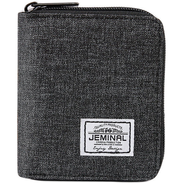 Tekstilinė vyriška piniginė su užrašu