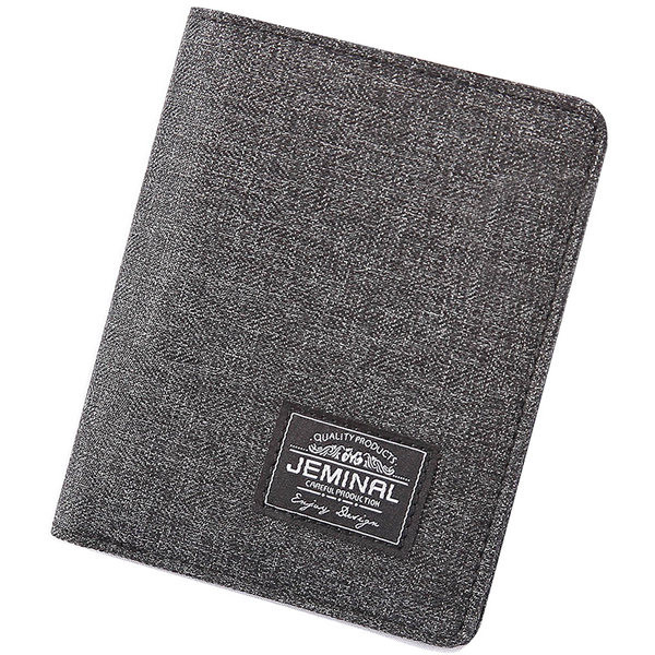 Casual tekstiilist rahakott kirjaga meestele