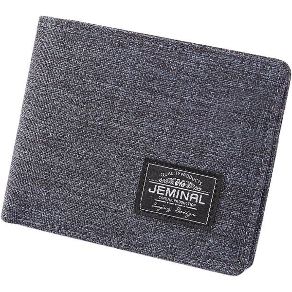 Meeste lõuendist rahakott logoga