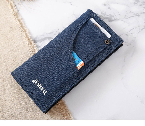 Összecsukható férfi pénztárca rekesszel bankjegyek és hitelkártyák tárolására