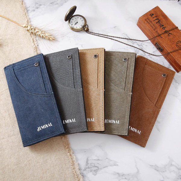 Összecsukható férfi pénztárca rekesszel bankjegyek és hitelkártyák tárolására