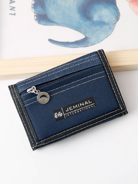 Tõmblukuga meeste dokumendirahakott