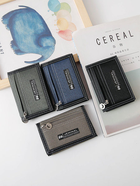 Tõmblukuga meeste dokumendirahakott