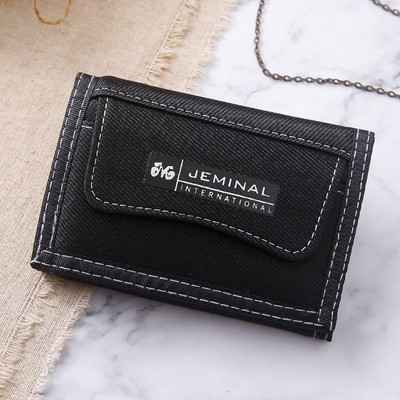 Vyriška tekstilinė piniginė su keliais skyreliais