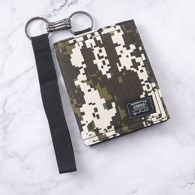 Férfi terepszínű pénztárca fogantyúval