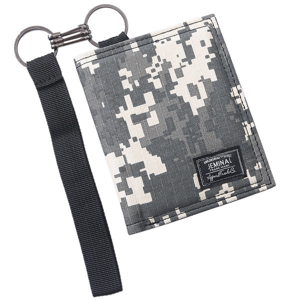 Férfi terepszínű pénztárca fogantyúval