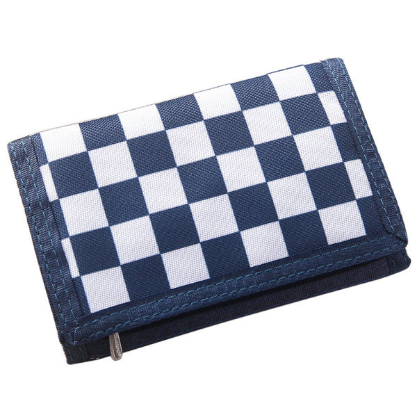 Meeste ruudulisest riidest rahakott