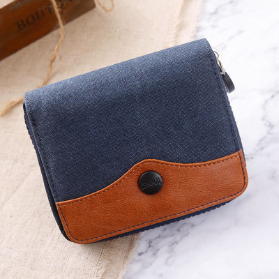 Portofel bărbați mic cu fermoar - mai multe culori