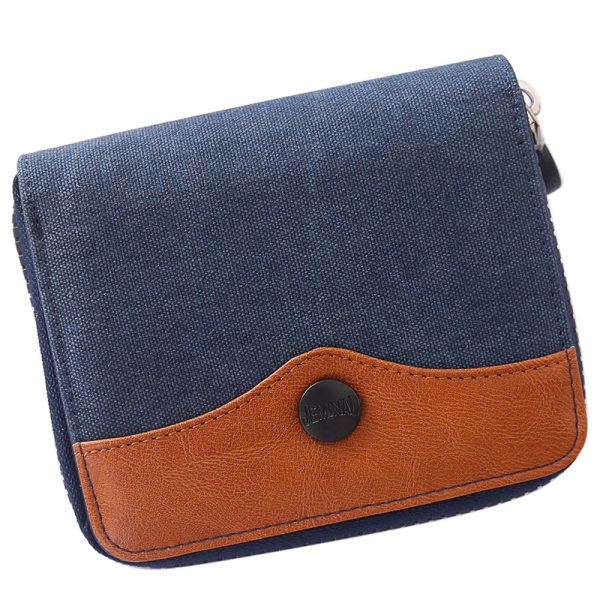 Portofel bărbați mic cu fermoar - mai multe culori