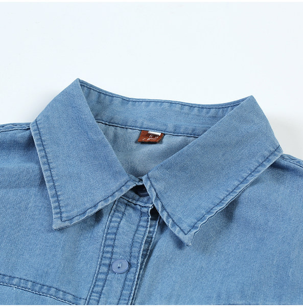 Naiste taskuga teksasärk