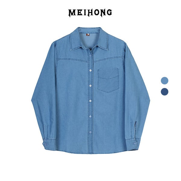 Naiste taskuga teksasärk