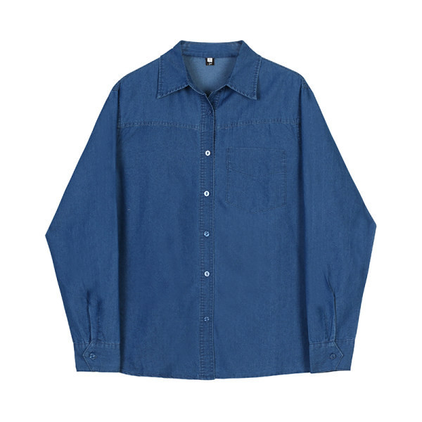 Naiste taskuga teksasärk