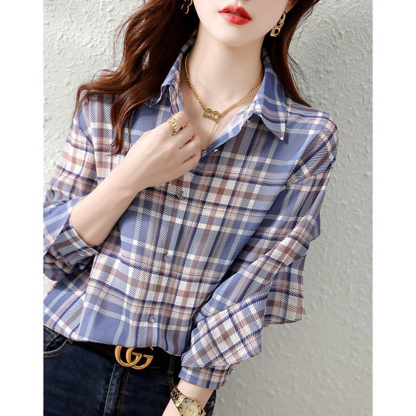 Naiste vabaaja ruuduline särk