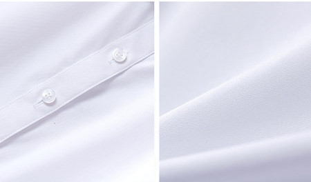 Női rövid ujjú V-nyakú alkalmi ing