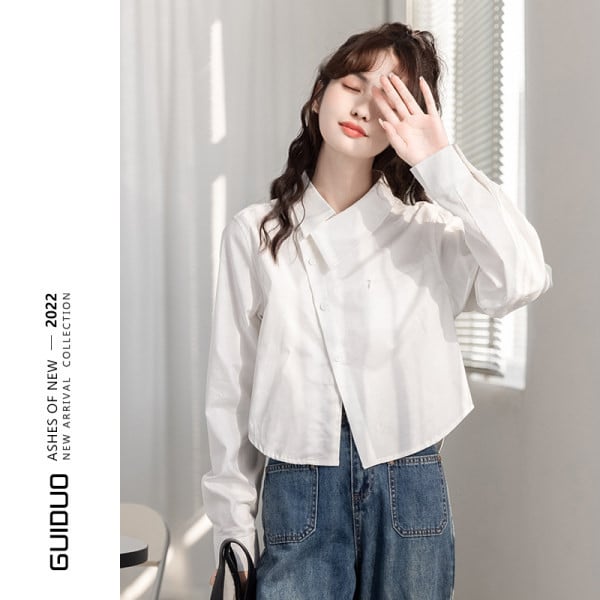 Moteriški marškiniai ilgomis rankovėmis ilgomis rankovėmis