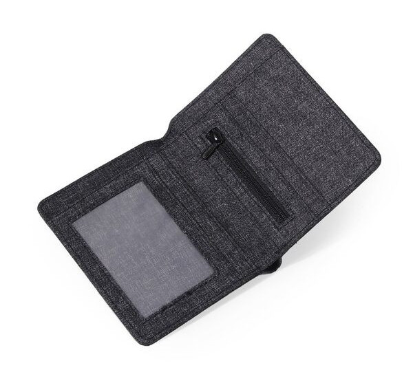 Férfi pénztárca több rekesszel bankjegyek és hitelkártyák tárolására