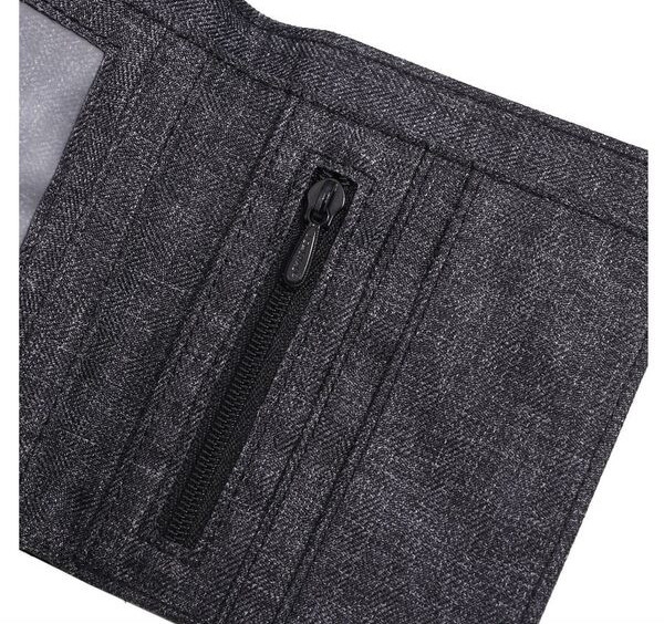 Férfi pénztárca több rekesszel bankjegyek és hitelkártyák tárolására